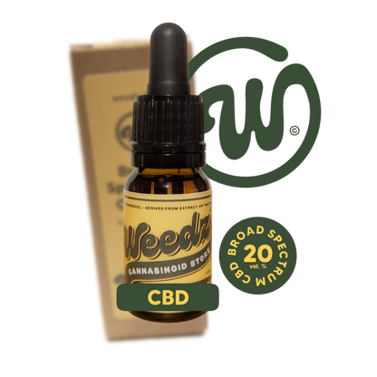 Laajan kirjon 20% CBD-öljy